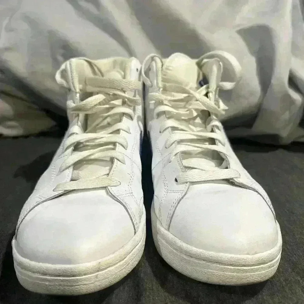 MENS Nike COURT ROYALE 2 MID Basketball Sneakers ‘White Game Royal’ Size 8 - Picture 2 of 7